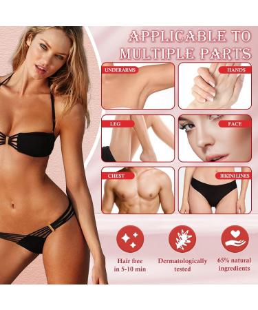 Dongcill Depilatory cream depilatory cream 150 ml body depilatory foam for men and women depilatory cream for armpits legs intimate zone - Buy Online on GoSupps.com