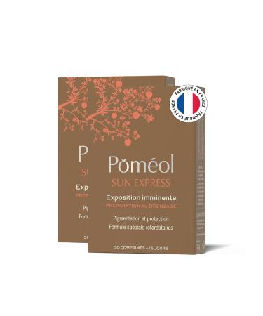 POM OL Preparation supplement for tanning imminent exposure | Prepares Active and Prolongs - SunExpress 2 x 15 days - 4 pigments black pepper vitamins C E and D3 selenium copper