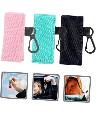 Shop MAGICLULU 3 Pcs Lip Gloss Holder Keychain - Portable Elastic Lipstick Sleeves & Pouch for Ultimate Organization - Buy Online on GoSupps.com