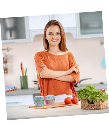 MAGICLULU 4pcs Sub-ing Scented Delicate Tinplate Makeup Women Jar Wrapping Powder Can Durable Cosmetic Holder - Buy Online on GoSupps.com