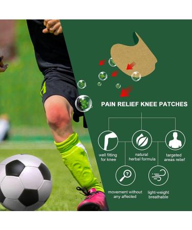 WILD+ Knee Pain Relief Patch - Maximum Strength for 24-Hour Relief from Knee, Back, Shoulder Pain and Arthritis - Buy Online on GoSupps.com