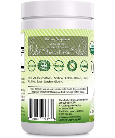 Amazing India Organic Triphala 16 Oz Powder | 113 Servings | Natural Herbal Supplement | Non-GMO | Gluten Free - Buy Online on GoSupps.com