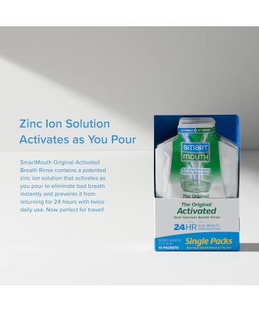 SmartMouth Premium Travel Pack: Toothpaste & Mouthwash, Mint - Buy Online on GoSupps.com