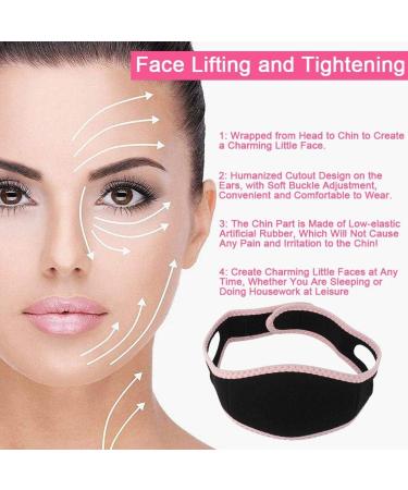 Face Slimming Cheek Belt Bandage Belt Mask Face-Lift Double Chin Skin Strap Jaw Support Facial Lifting Strap Belt for V Face Line Slim - Buy Online on GoSupps.com