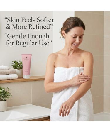 Pecksniff s Rose and Peony Body Scrub 200ml Gentle Exfoliating Body Polish with Floral Scent Creamy Sugar Scrub for Smooth Soft Skin Shower Exfoliator for Dry Dull Skin UK Bath and Body - Buy Online on GoSupps.com