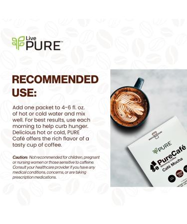 PureCaf Mocha - Slimming Coffee with Green Coffee Extract Garcinia Cambogia & Oolong Tea | Boost Energy & Indulge - International Shipping - Buy Online on GoSupps.com