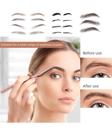 Reusable Eyebrow Razors for Men & Women - Multi-Purpose Facial Hair Remover Set (3 Exchange Blades Rose Gold) - Buy Online on GoSupps.com