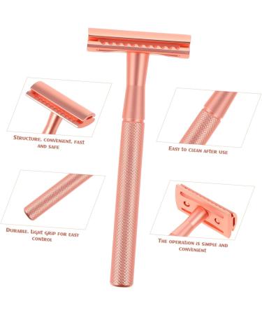 Beavorty 5 Manual Razor - Classic Metal Double-Edged Razor for Men & Women | Durable Aluminum Alloy Handle - Buy Online on GoSupps.com