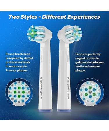Replacement Toothbrush Heads for Oral-B Braun 12 Pack Refills for Pro 1000 7000 9600 & More - Buy Online on GoSupps.com