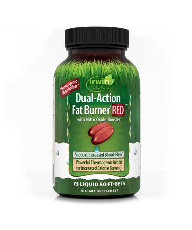 Irwin Naturals Dual-Action Fat Burner Red  75 Softgels 1