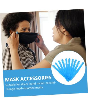 Magiclulu 30 Pcs Mask Buckle Set - Comfortable Ear Strap Extenders for Protective Masks | Adjustable Headband Clips for Enhanced Comfort - Buy Online on GoSupps.com