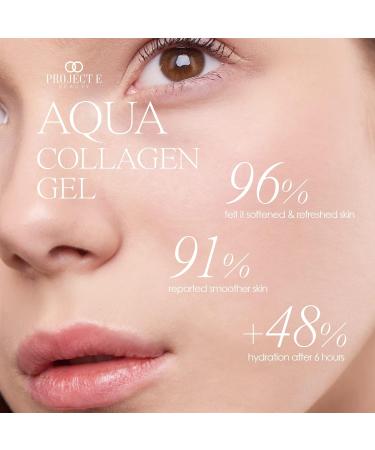 Aqua Collages Gel by Project E Beauty | Anti-Aging Moisturizer | Daily Hydration for Dry Skin | 50ml - Buy Online on GoSupps.com