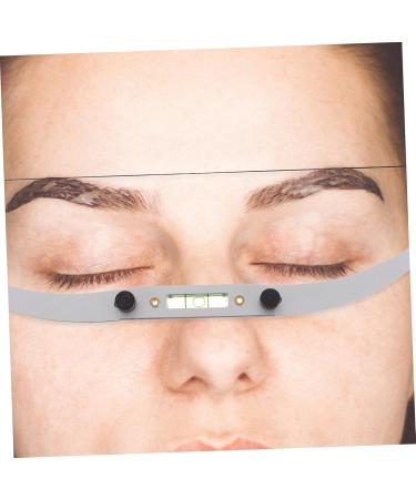 Healeved 3pcs Eyebrow Threading Kit Eyebrow Shaping Kit Brow Ruler Stencils Eyebrow Ruler Fold Aluminum Alloy - Buy Online on GoSupps.com