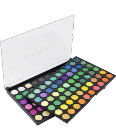 LaRoc 120 Color Eyeshadow Palette Set | Neutral, Bold, & Bright Shades | High Impact & Professional Makeup Palette - Buy Online on GoSupps.com