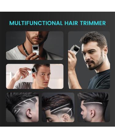 PRITECH Beard Trimmer - Adjustable Comb 1-12mm Cordless Electric Hair Clipper for Men USB Rechargeable Grooming Tool for Beard Head Face & Body - Buy Online on GoSupps.com