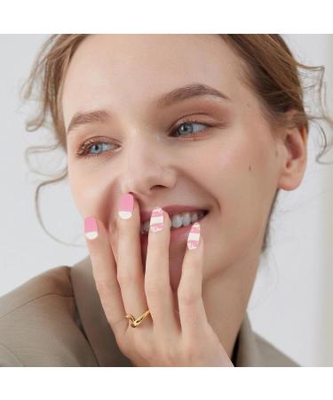 Gel Nail Strips Nail Polish Stickers - Semi-Cured Nail Wraps for Gel Polish - Gel Nail Strips Long Lasting Shiny Nail Strips Easy to Apply and Remove 0178 - Buy Online on GoSupps.com