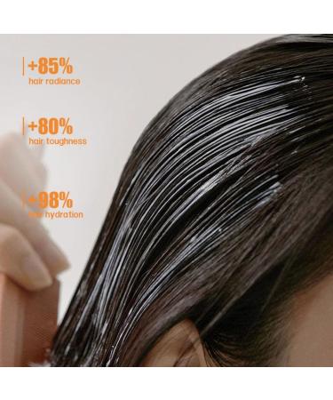 Smoothing Conditioner and Moisturizing Anti-Frizz Conditioner for Natural Curly Dry or Damaged Hair Revitalizing Treatment for All Hair Types 150g - Buy Online on GoSupps.com