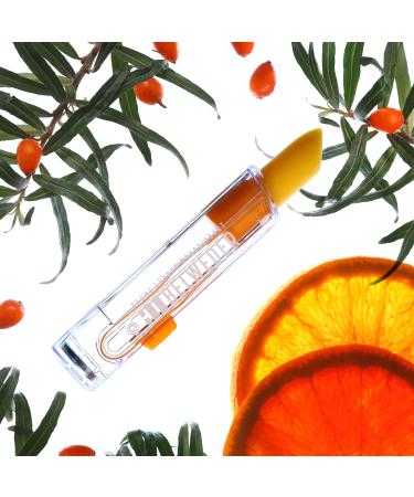 Belweder Nourishing Lip Balm with Sea Buckthorn & Sweet Orange Oil - Antioxidant Lip Regenerator for Men & Women - 2 Pack - Buy Online on GoSupps.com