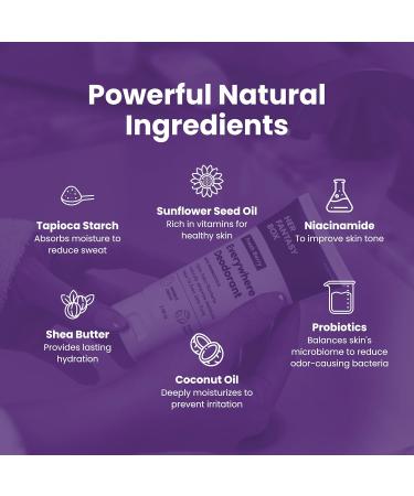 Everywhere Deodorant with Probiotics - Berry Scent | Aluminum-Free & Moisture Absorbing Odor Fighter | Skin-Improving Formula for All Skin Types - Buy Online on GoSupps.com