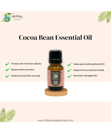 Organic Cocoa Bean Essential Oil (Chocolate) - Pure Aromatic and Rich | Natural Chocolate Scent for Aromatherapy (4oz) Cocoa 4 Fl Oz (Pack of 1) - Buy Online on GoSupps.com