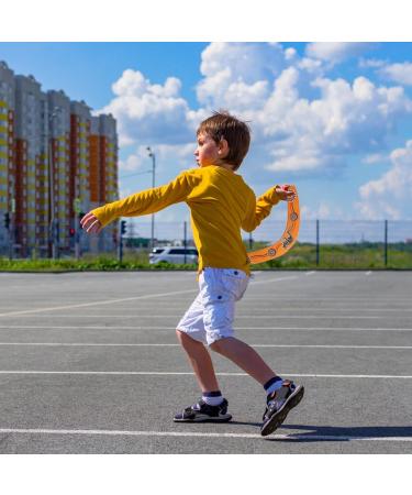 ToddMomy Wooden V-Shaped Boomerang for Kids | Outdoor Flying Toy | Perfect for Beginners & Sports Fun - Buy Online on GoSupps.com