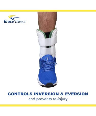 Air Gel Ankle Stirrup Brace for Support, Swelling & Inflammation - Brace Direct - Buy Online on GoSupps.com