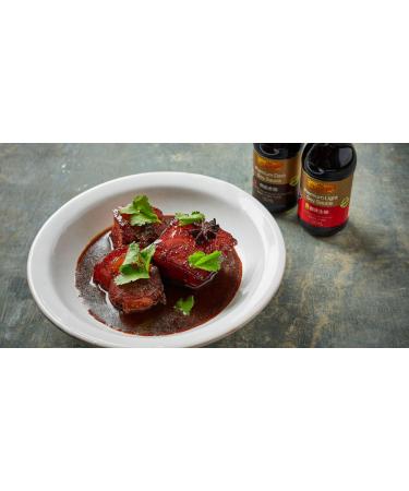 Lee Kum Kee Premium Light Soy 500mL & Dark Cooking Soy Sauce 500ml (Bottle of 4) - Buy Online on GoSupps.com