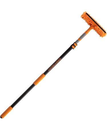 5-12 ft Window Washing Kit with Extension Pole (20+ Foot Reach) // Window Cleaning Tool & Window Washer Squeegee with Telescopic Extension Pole // Best Indoor Outdoor Window Washing Equipment 12 feet - Buy Online on GoSupps.com