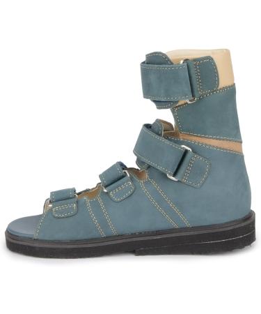 Buy Memo Basic CP Kids Ankle Support Sandal with Built-in AFO Brace Denim 1.5 Little Kid | International Shipping Available - Buy Online on GoSupps.com