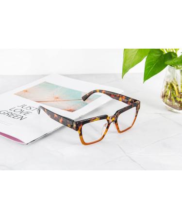 Buy Kokobin 3-Pack Ladies Reading Glasses - Anti-Blue Light Square Readers for Men & Women | 3.5 Diopters - Buy Online on GoSupps.com
