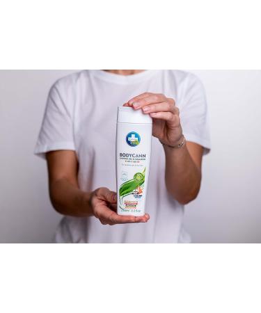 BODYCANN Kids & Babies Vegan 2-in-1 Shower Gel & Shampoo Organic Hemp Gentle Wash for Sensitive Skin Eczema & Psoriasis - Buy Online on GoSupps.com