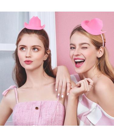 Healeved Cowboy Hat Headband Mini Cowgirl Hats Party Headband Cosplay Headbands For Party Dress Up Carnival - Buy Online on GoSupps.com