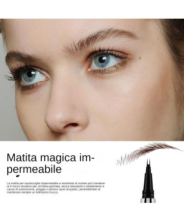  Mlllokfki Waterproof Eyebrow Pencil | Eyebrow Pencils for Women | Eyebrow Pencil Pencil to Define | Set Eyebrow Pencils | Waterproof Eyebrow Pencils | Pen - Buy Online on GoSupps.com