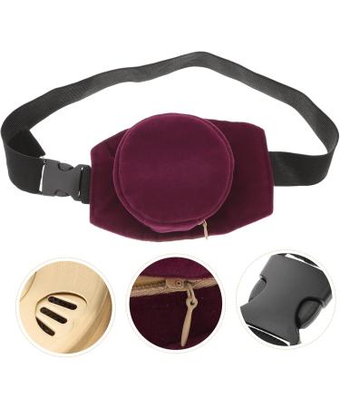 GLEAVI Portable Moxa Box Metal Holder Set - Pure Copper Burner with Cloth Cover 8x8cm Purple Bracket for International Shipping - Buy Online on GoSupps.com