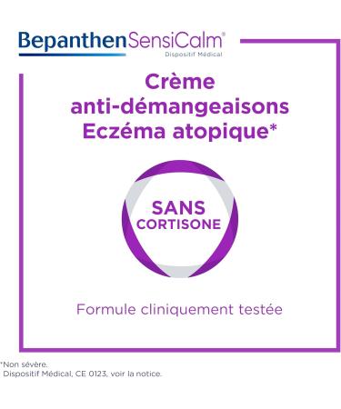 Bepanthen Sensicalm Anti-Itch Cream - Medical Device - Atopic Eczema Itching - Cortisone Free - Adult Horn - 2 Pack of 50g (100g Total) - Buy Online on GoSupps.com