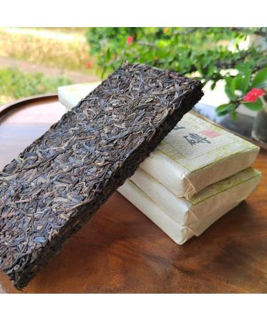 HQZM Ancient Teabrick Puer Tea Yiwu Raw Puer Tea 10 Years Old Ancient Tree Ancient Tea 200g - Buy Online on GoSupps.com