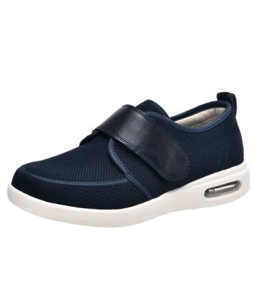 Diabetic Shoes for Women Diabetic Shoes for Men Wide Fit Diabetic Shoes Unisex Be Applicable for Swollen Feet Diabetic & Edema 10.5 Blue