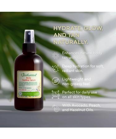Just Nutritive Sunless Facial Tanning Cream & Body Nutritive Serum | Self-Tanner for Face + Hydrating Body Oil for Glowing Smooth Radiant Skin | Natural 2-Pack - Buy Online on GoSupps.com