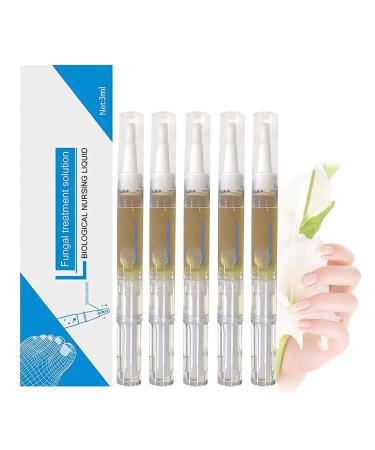 Okita Toenail Fungus Pen Okita Anti Toenail Fungus Pen Nail Repair for Damaged Nails Discolored Nails (5PCS)