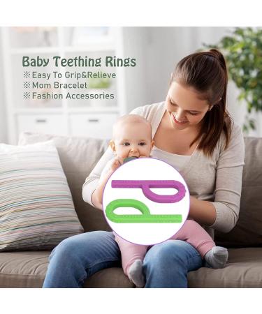Sensory Chewing Toy P-Shaped Soft Silicone Teething Stick for Home & Travel - Type B - Buy Online on GoSupps.com