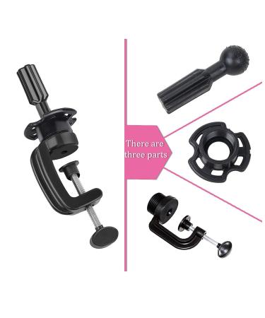 Real Hair Training Head Puppet for Shop Window Display - 100% Realistic Doll with Free Clamp (C14) - Buy Online on GoSupps.com