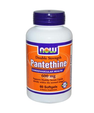 Pantethine 600 mg - Now Foods - 60 - Softgel