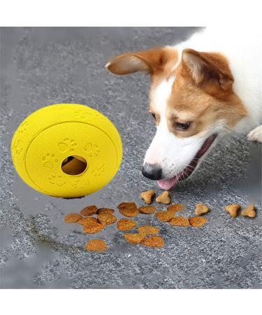 Buy Mekeet Dog Ball Snackball Non-Toxic Rubber Treats Toy for Dogs | IQ Training Ball (Orange) - International Shipping Available - Buy Online on GoSupps.com