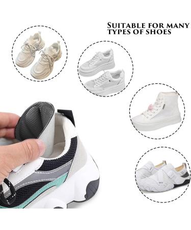 TSHAOUN 6 Pairs Black Heel Cushion Pads - Self-Adhesive Heel Protectors for Shoes Too Big - Prevent Heel Rubbing and Blisters - Women Men (Black) - Buy Online on GoSupps.com