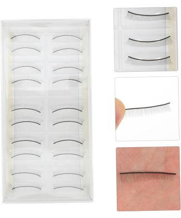 POPETPOP 10 Pairs Grafting Eyelashes Training Extensions Eyelash Practice Lashes Practice False Lash Practice Eyelashes Natural Eyelash Training Eyelash Strips Fiber Supplies - Buy Online on GoSupps.com