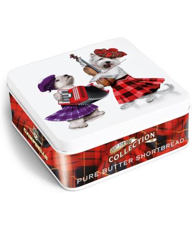 Musical Westie Shortbread in tin - 90g - Buy Online on GoSupps.com
