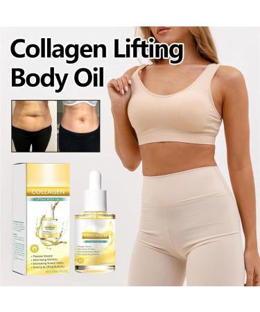 Gerrit Collagen Lifting Body Oil Anti Aging Collagen Serum Body Oil Nourishing and firming bust and buttocks Collagen Oil For Skin Tightening Reduces Fine Lines and Wrinkles - Buy Online on GoSupps.com