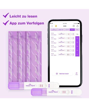 Easy Home Early Pregnancy Test - 2 Ultra Sensitive HCG Tests (10 miu/ml) - Reliable & Accurate Early Detection - Buy Online on GoSupps.com