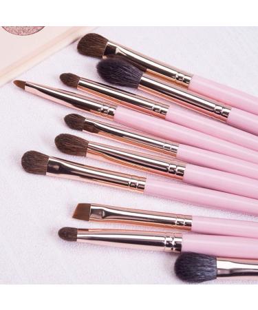 Buy Energy 10-in-1 Pink Eyeshadow Brush Set | Complete Makeup Brush Set for Eyeshadow Eyebrow Eyeliner & Highlighter - Buy Online on GoSupps.com