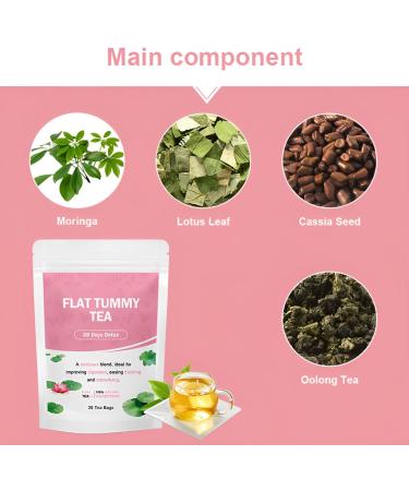 Th Vert Minceur En 28 Jours - Tisane D tox Ventre Plat Soutien Naturel For La Gestion Du Poids(1PC) - Buy Online on GoSupps.com